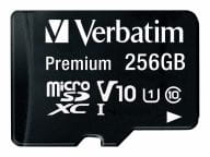 Verbatim microSDXC         256GB Class 10 UHS-I incl Adapter atmiņas karte