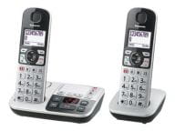 Panasonic KX-TGE522GS silver / black telefons