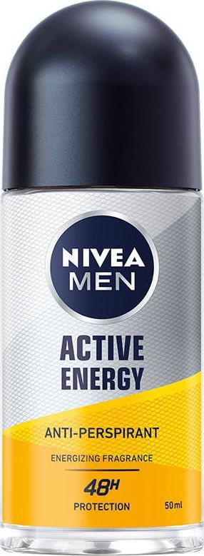 Nivea Nivea Men Dezodorant ACTIVE ENERGY roll-on meski 50ml 42419716 (42419716)