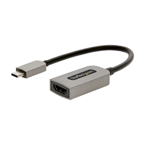 StarTech.com USB C to HDMI Adapter - 4K 60Hz Video, HDR10 - USB-C to HDMI 2.0b Adapter Dongle - USB Type-C DP Alt Mode to HDMI Monitor/Displ