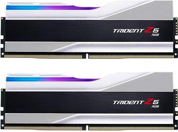 G.Skill Trident Z5 RGB 32 GB, DDR5, 6000 MHz, PC/server, Registered No, ECC No, Silver, 2x16 GB operatīvā atmiņa