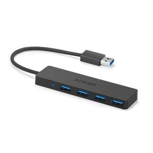 Anker 4-Port USB 3.0 Ultra Slim Data Hub dock stacijas HDD adapteri