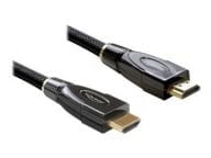 Delock Cable High Speed HDMI with Ethernet HDMI A male > HDMI A male straight 3m kabelis video, audio