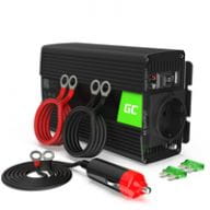 Green Cell Power Inverter 24V to 230V 500W/1000W Pure sine wave Strāvas pārveidotājs, Power Inverter