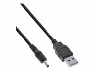 Stromkabel - USB (M) zu Gleichstromstecker 3,5 x 1,35 mm (M) adapteris
