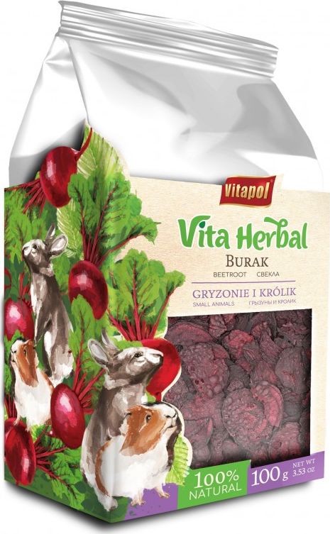 Vitapol Vita Herbal dla gryzoni i krolika, burak, 100g ZVP-4149 (5904479041494)