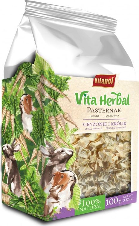 Vitapol Vita Herbal dla gryzoni i krolika, pasternak, 100g ZVP-4140 (5904479141408)