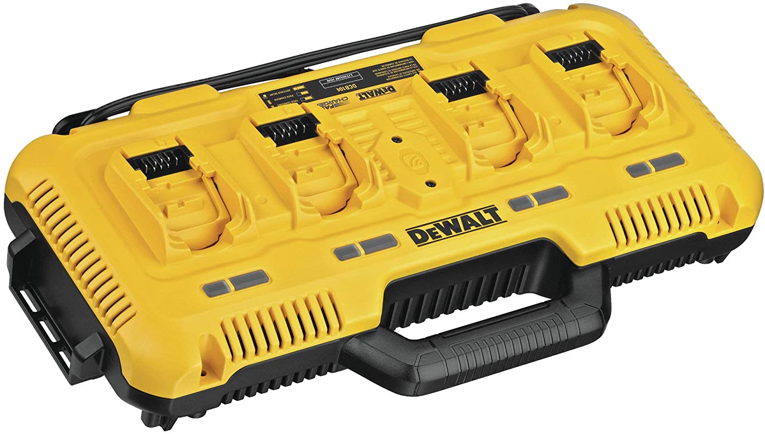 DeWalt DCB104-QW 4-Port Fast Charger iekārtas lādētājs