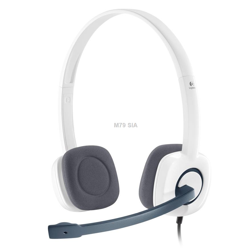 Logitech Stereo Headset H150, PC, White austiņas