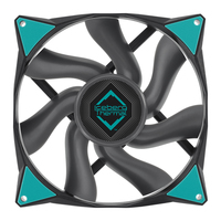 ICEBERG THERMAL IceGALE Xtra - 140mm  Black ventilators