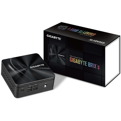 Gigabyte BRIX s GB-BRR5H-4500 (rev. 1.0) - Ultra Compact PC Kit - Ryzen 5 4500U 2.3 GHz - 0 GB - no HDD