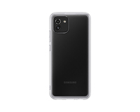 SAMSUNG A03 Soft Clear Cover Transparent aksesuārs mobilajiem telefoniem