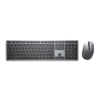 Dell Premier Multi-Device Wireless  Keyboard and Mouse - KM7321W klaviatūra