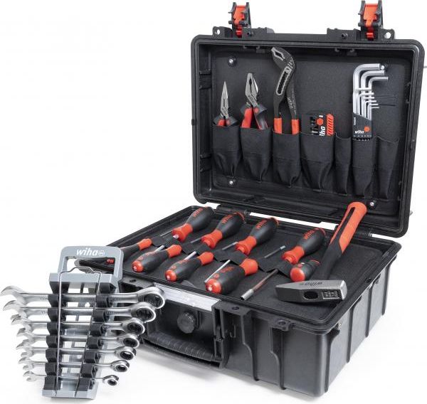 Wiha Tool Case Basic Set L mechanic 46pc - 45256