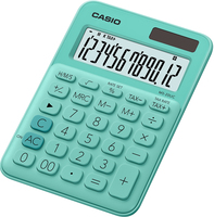 Casio MS-20UC-GN green kalkulators