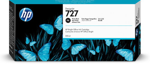 HP 727 300-ml Photo Black Ink Cartridge (F9J79A) kārtridžs