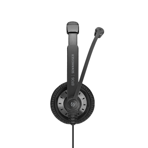 SENNHEISER SC 75 USB WIRED BINAURAL HEADSET 3.5MM, USB IN-LINE CALL CONTROL ON USB CABLE, MS austiņas