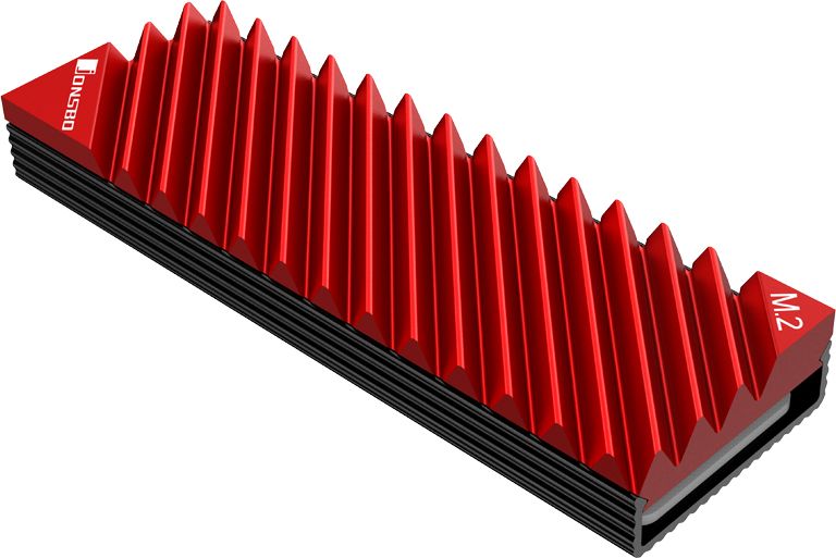 Jonsbo M. 2-3 M.2 SSD red ventilators