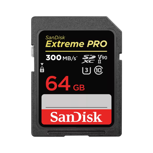 SanDisk Extreme PRO memory card 64 GB SDXC UHS-II Class 10 atmiņas karte