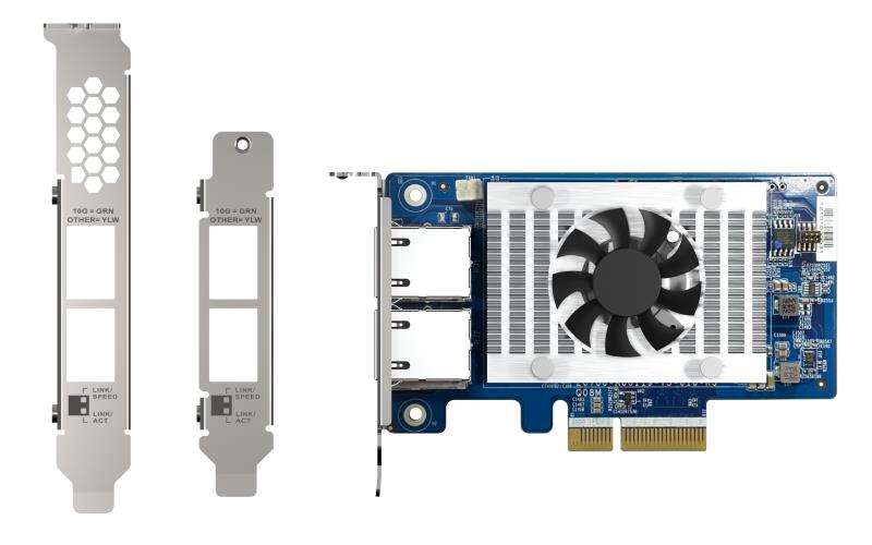 QXG-10G2T-X710Dual-port Network Adapter Intel70 karte