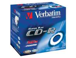 Verbatim CD-R AZO Wide Printable 0.7 GB, 52 x, Jewel Box matricas