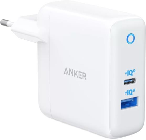 MOBILE CHARGER WALL POWERPORT/WHITE 20W A2636G21 ANKER Planšetes aksesuāri