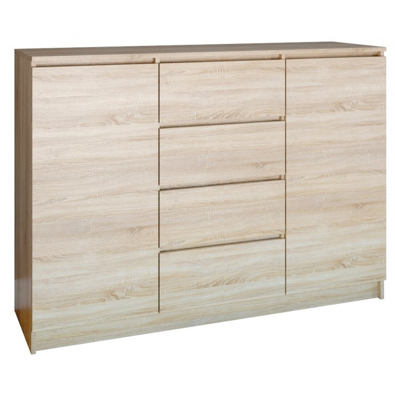 CHEST OF DRAWERS 2 DOORS 4 DRAWERS SONOMA