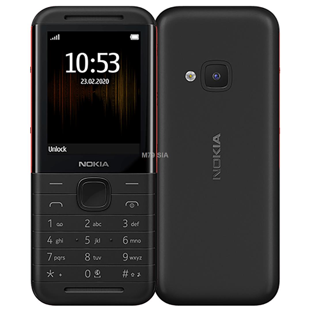 Nokia 5310 Dual SIM TA-1212 Black/Red Mobilais Telefons