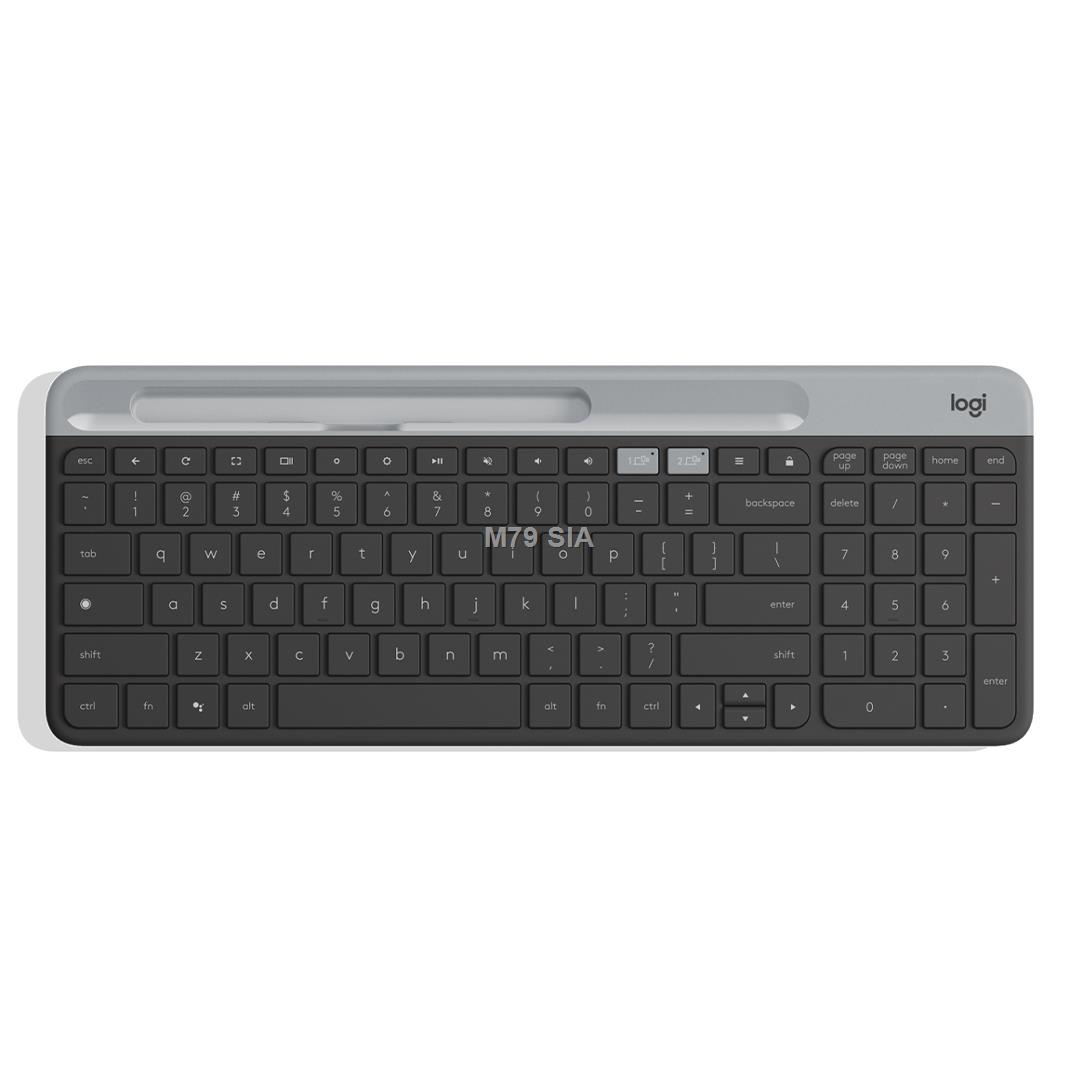 Logitech K580 Slim Multi-Device NORDIC-Layout / Bluetooth / graphite klaviatūra