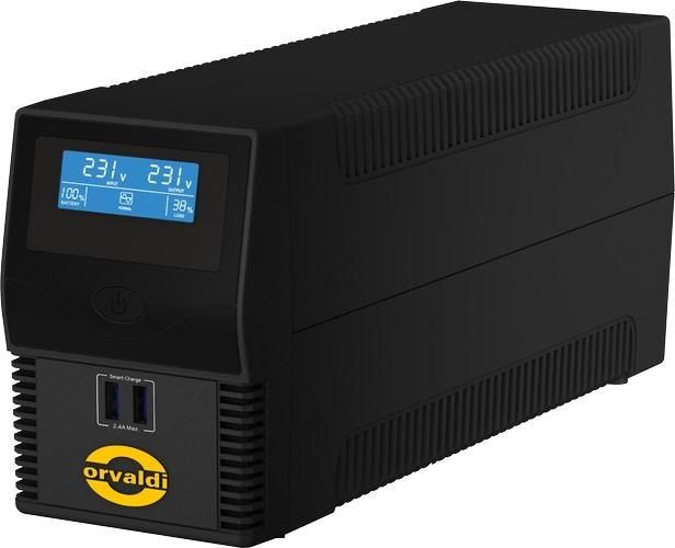 Orvaldi ID600CH uninterruptible power supply (UPS) Line-Interactive 0.6 kVA 360 W nepārtrauktas barošanas avots UPS