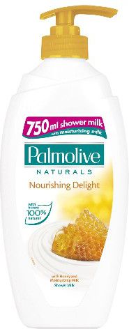 Palmolive  Zel pod prysznic Mleko i Miod z dozownikiem 750ml 3222683 (8714789526508)