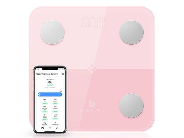 Noerden Minimi Smart Body Scale Pink Svari