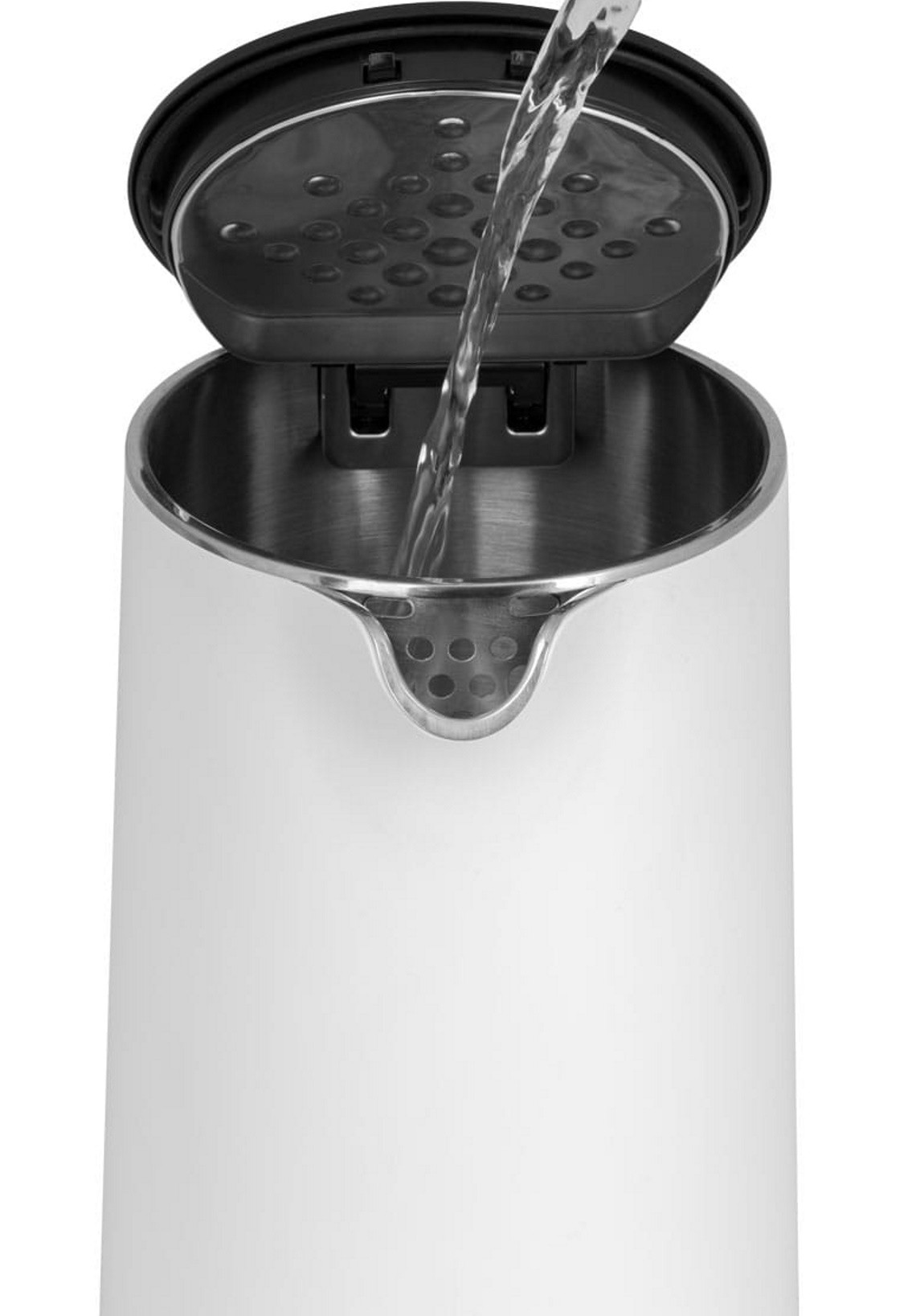 Stainless Steel Kettle White 1.5 l Salt & Pepper Concept RK3300 Elektriskā Tējkanna