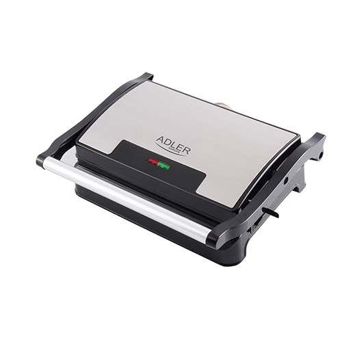 Adler Electric Grill  AD 3052 Table, 1200 W, Stainless steel, Non-stick grill plates Galda Grils