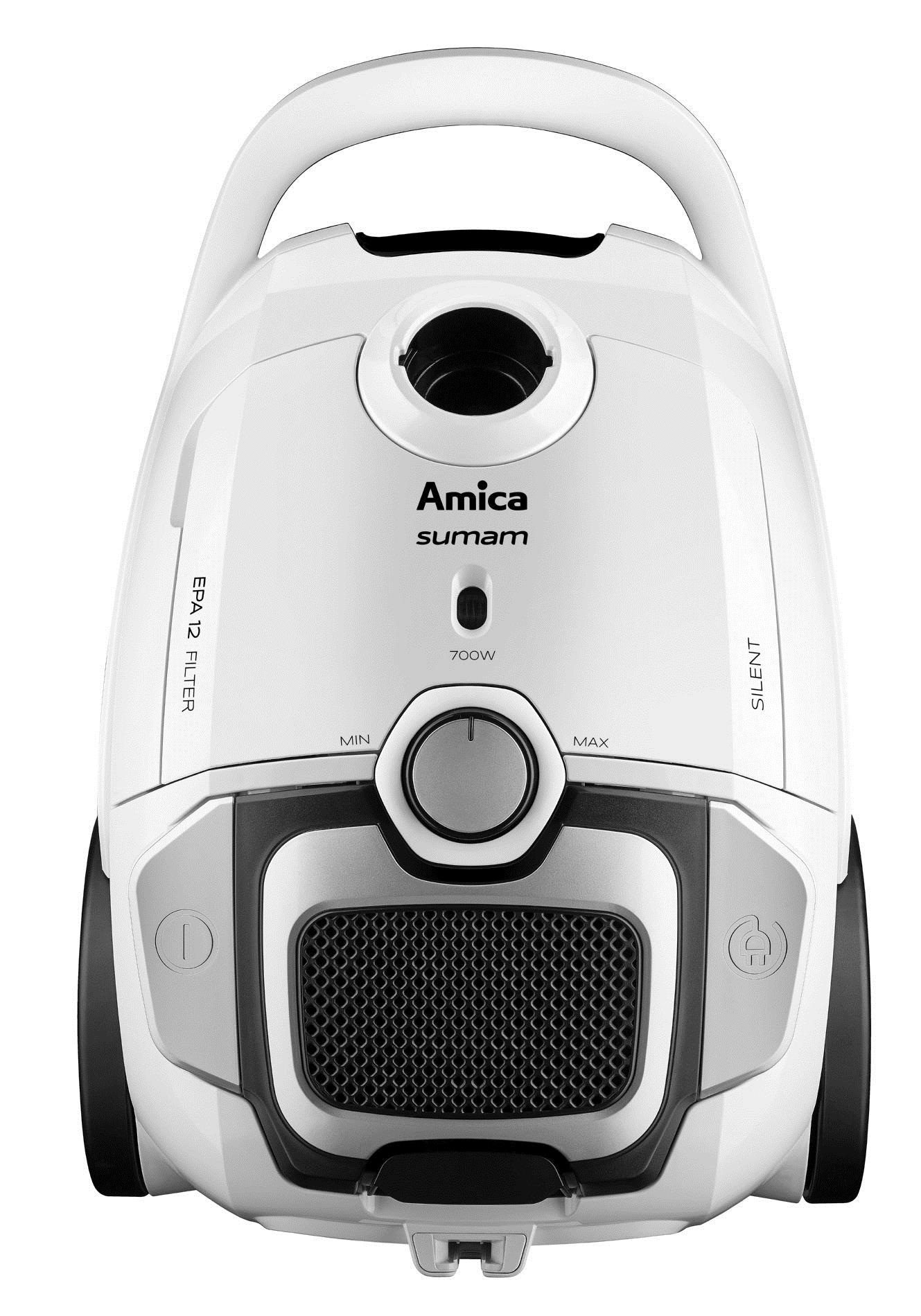 Amica VM6011 vacuum 700 W Cylinder vacuum Dry Dust bag 3 L Putekļu sūcējs