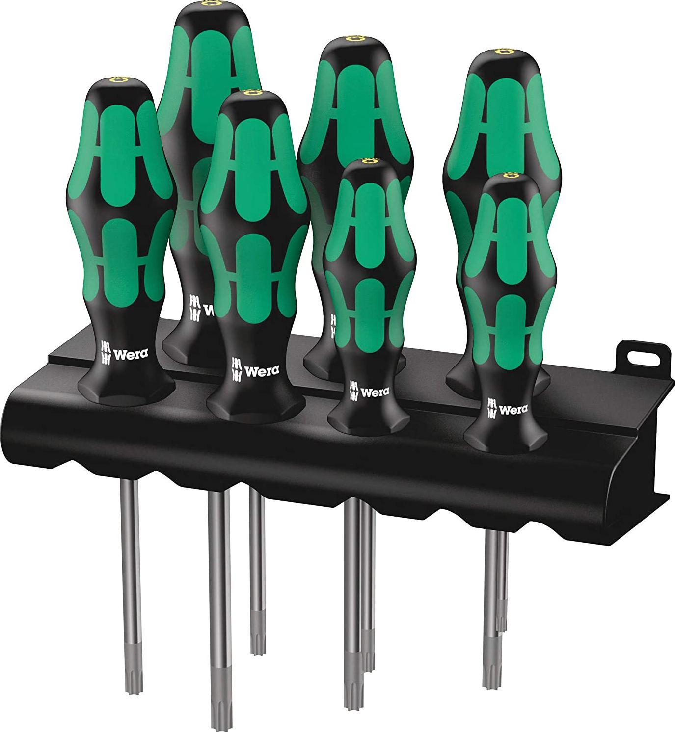 WERA 367/7 TORX HF Kraftform Plus screwdr. set w. holding fu.