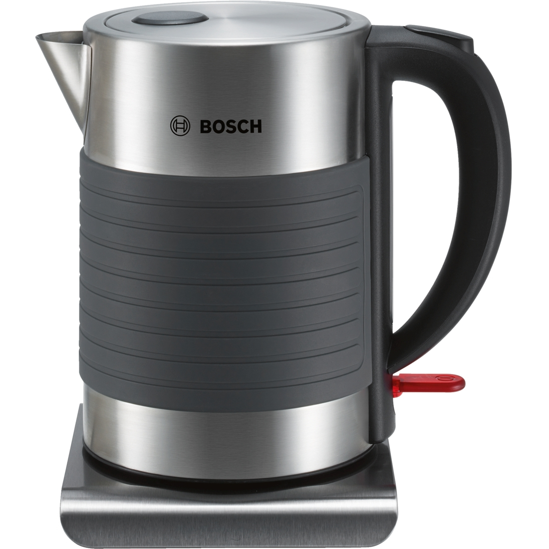 Bosch TWK7S05 electric kettle 1.7 L Black,Grey 2200 W Elektriskā Tējkanna