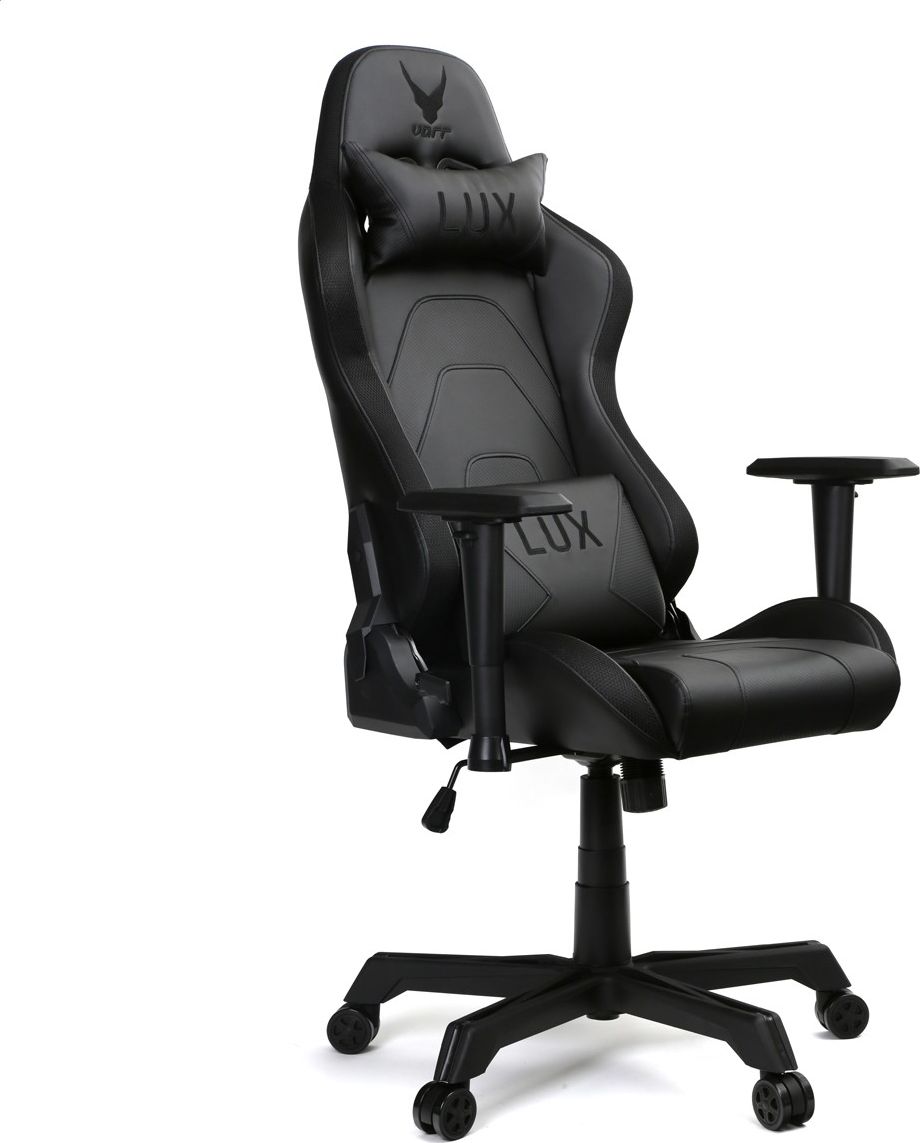 Fotel Varr Lux RGB czarny (45208) VGCL (5907595452083) datorkrēsls, spēļukrēsls