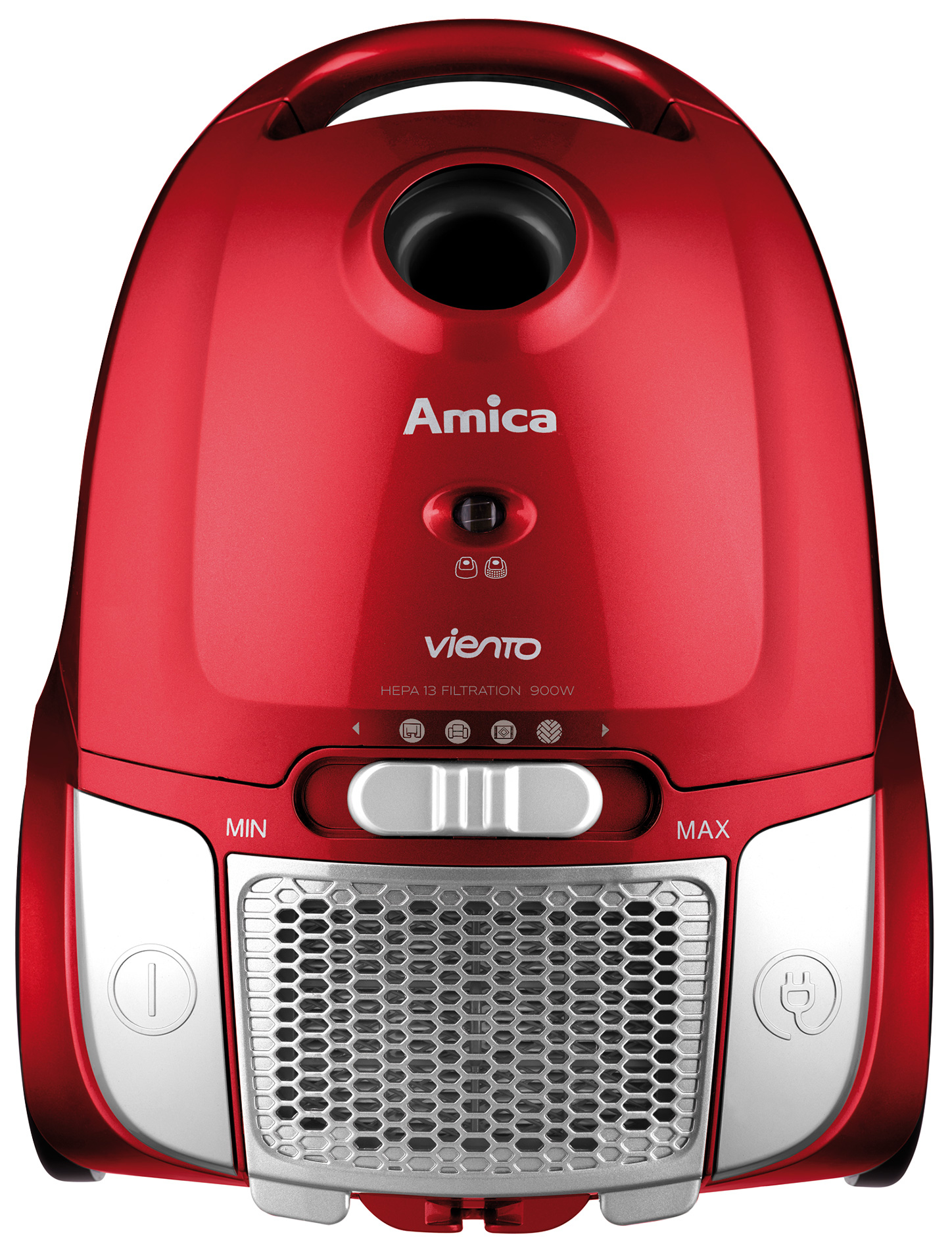 Amica Viento VI2031 2.5 L Cylinder vacuum 900 W Dust bag Putekļu sūcējs