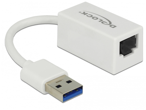 DeLOCK adapter USB-A 3.1 Gen 1 (plug)> RJ-45 Gigabit LAN datortīklu aksesuārs