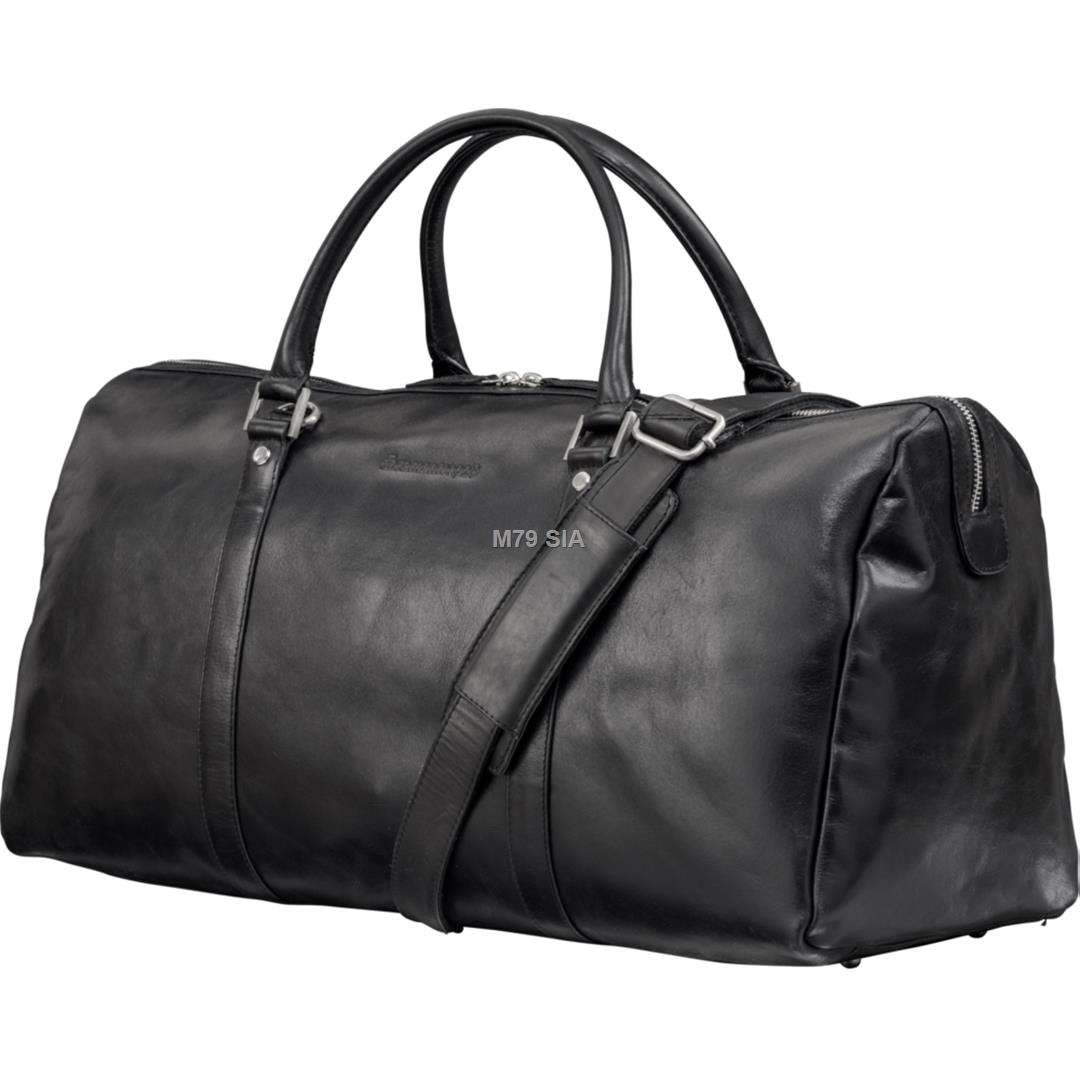 DBRAMANTE1928 KASTRUP 2 WEEKENDER BAG BLACK portatīvo datoru soma, apvalks