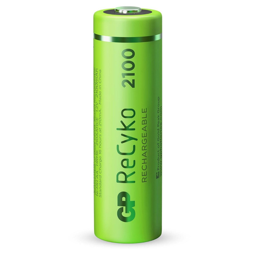 1x4 GP ReCyko+ NiMH Battery AA 2100mAH, ready to use, NEW Baterija