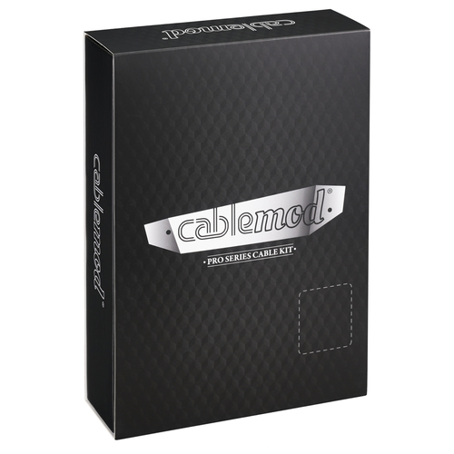 CableMod PRO ModMesh RT Series Cable Kit, Cable Management (white, 13 pieces) aksesuārs datorkorpusiem