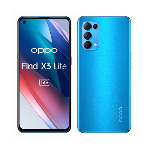 Oppo Find X3 Lite - 6.4 - 128GB / 5G DualSim blue - Android Mobilais Telefons