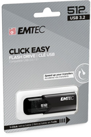 Emtec USB 512GB 20/10 B110 black U3.2 ETC - ECMMD512GB113 USB Flash atmiņa