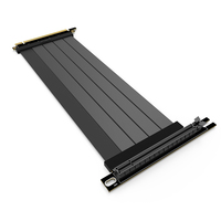 Zalman Riser Flachband-Kabel - PCI-E 4.0 x16, 90 Grad, 22cm - schwarz Datora korpuss