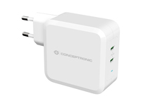 CONCEPTRONIC Ladegerat 2Port 100W,1xUSB-C/1xUSB-A PD weis Baterija