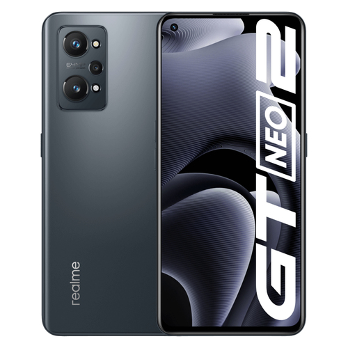 realme GT Neo 2 16.8 cm (6.62") Dual SIM Android 11 5G USB Type-C 8 GB 128 GB 5000 mAh Black Mobilais Telefons