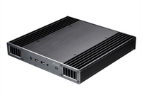 Akasa Plato X8 UCFF-Gehause (Intel NUC), OEM - schwarz Datora korpuss