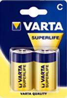 Varta Superlife Baby C R14, cell zinc-carbon, 1.5V, pieces 2 Baterija